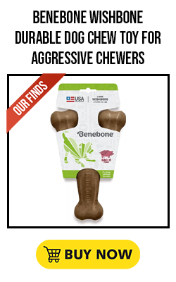 Image of Benebone Wishbone Durable Dog Chew Toy for Aggressive Chewers