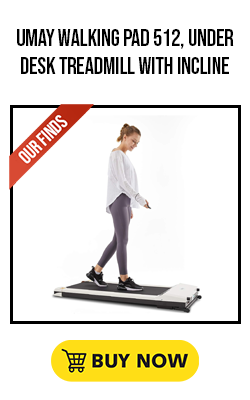 Image of UMAY Walking Pad 512, Under Desk Treadmill with Incline 512N