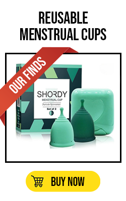 Image of SHORDY 2-pack Reusable Menstrual cup